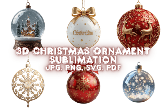 Bring Holiday Magic with 3D Ornament Sublimation