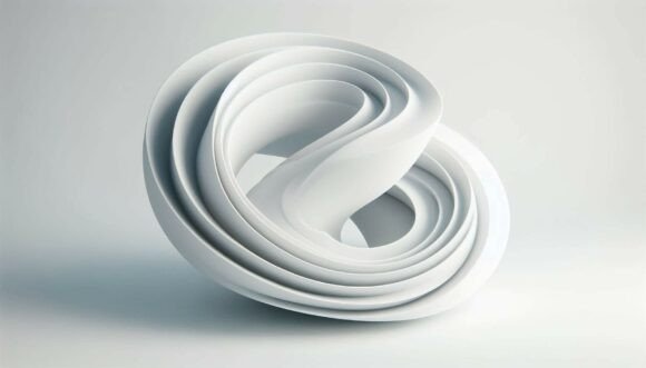 Strategic Use of Smooth White 3D Sculpture for Enhanced Creativity and Branding