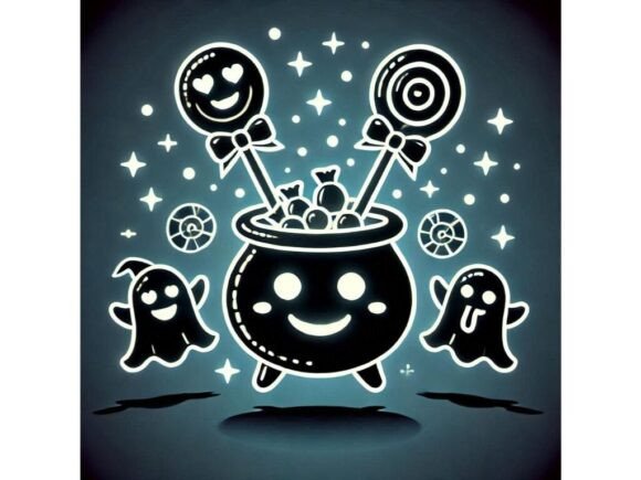 Unlocking Creativity with a 3D Smiling Cauldron and Glowing Can